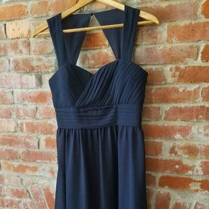 ModCloth - Black Sheer Formal Dress